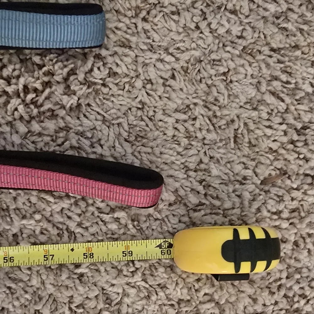 2 Voyager Dog Leashes - Pink And Blue (1206)